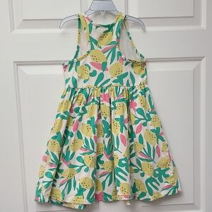 Hanna Andersson Lemon Print Kids Dress